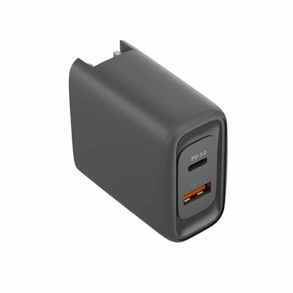 Blu Element Wall Charger Dual USB-C 45W PD and USB-A Black