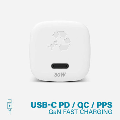 Nimble 30W GaN Wall Charger White