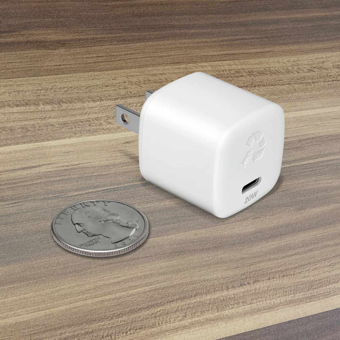 Nimble Power Adapter PD 20W 1C (US Plug ) White