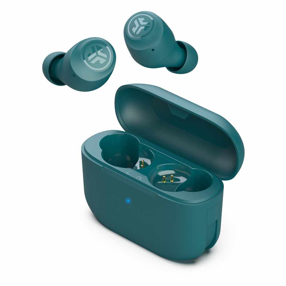 JLab Go Air Pop True Wireless Headphones Teal