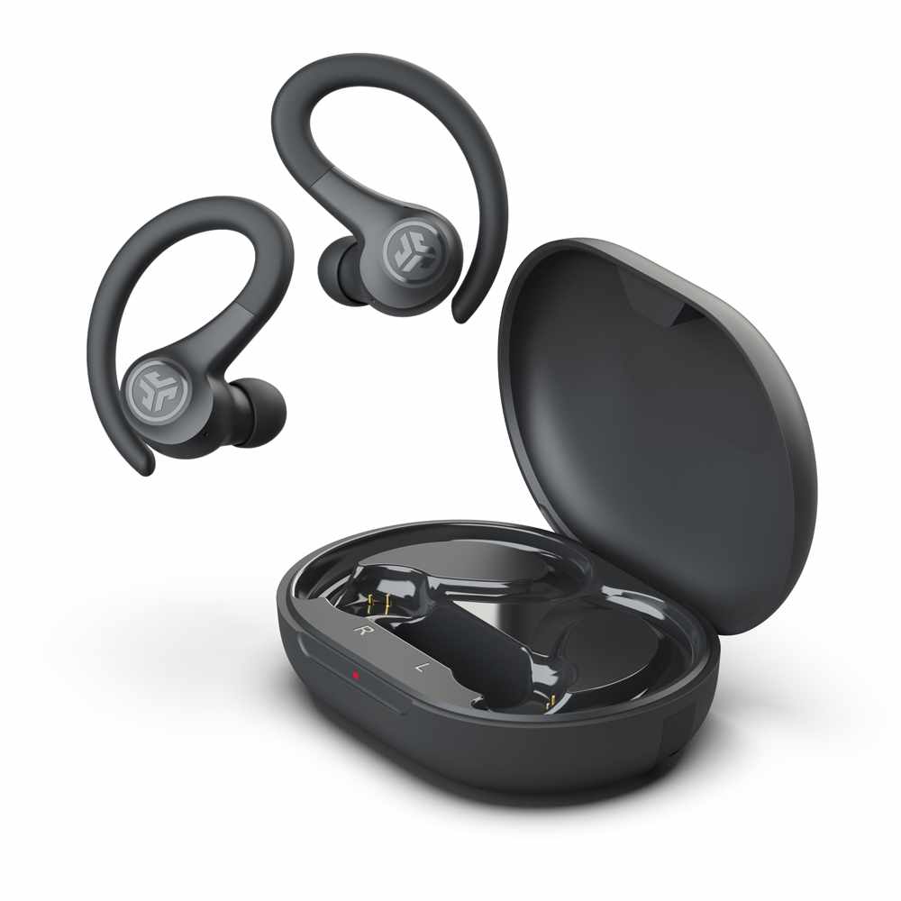 JLab Go Air Sport True Wireless Earbuds Graphite