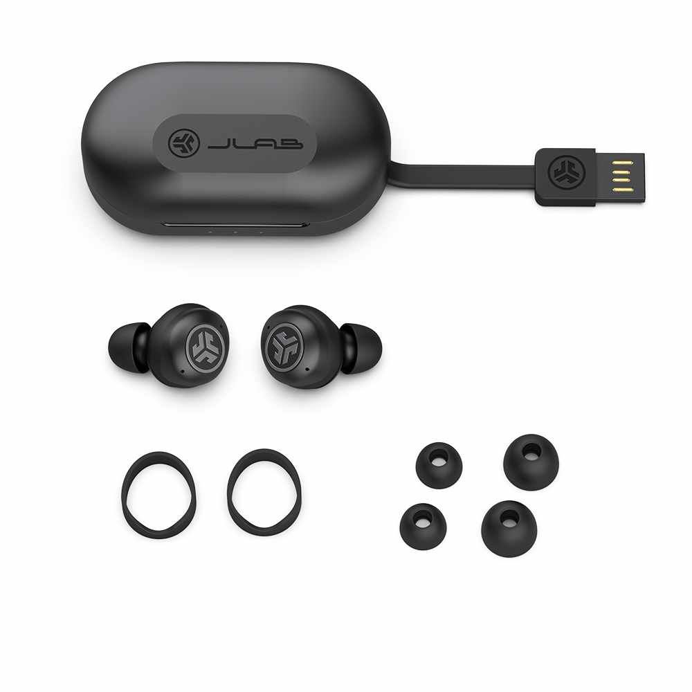 JLab Jbuds Air Pro True Wireless Earbuds Black