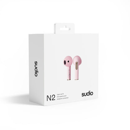 Sudio N2 Wireless Earbuds Pink