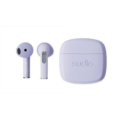 Sudio N2 Wireless Earbuds Purple