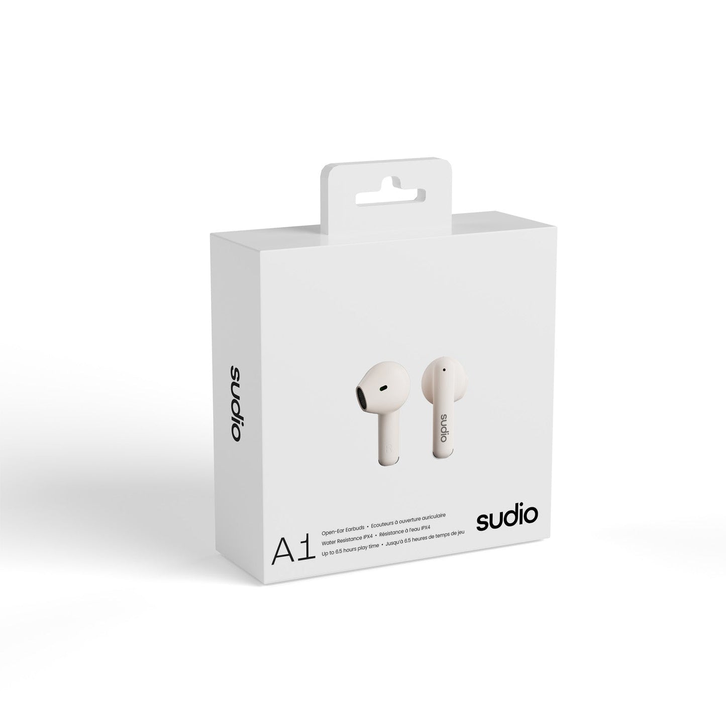 Sudio A1 Wireless Earbuds Snow White