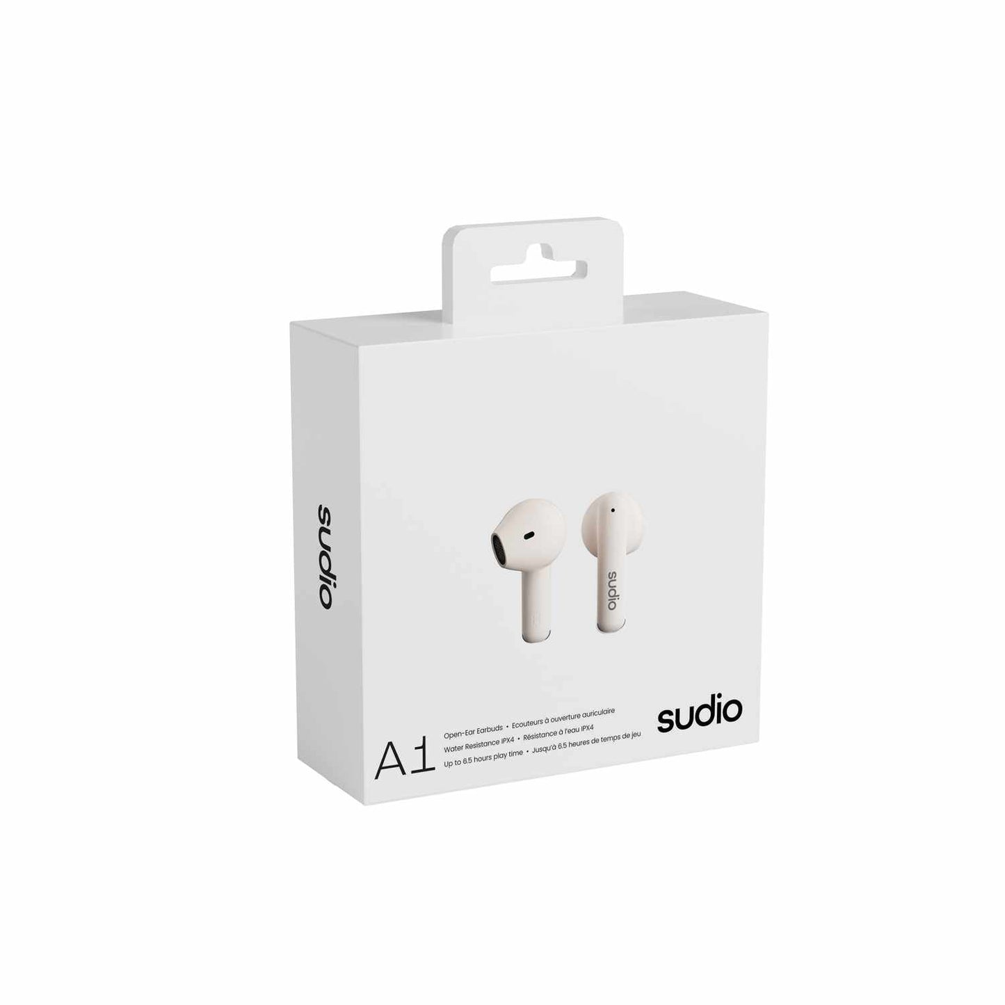 Sudio A1 Wireless Earbuds Snow White