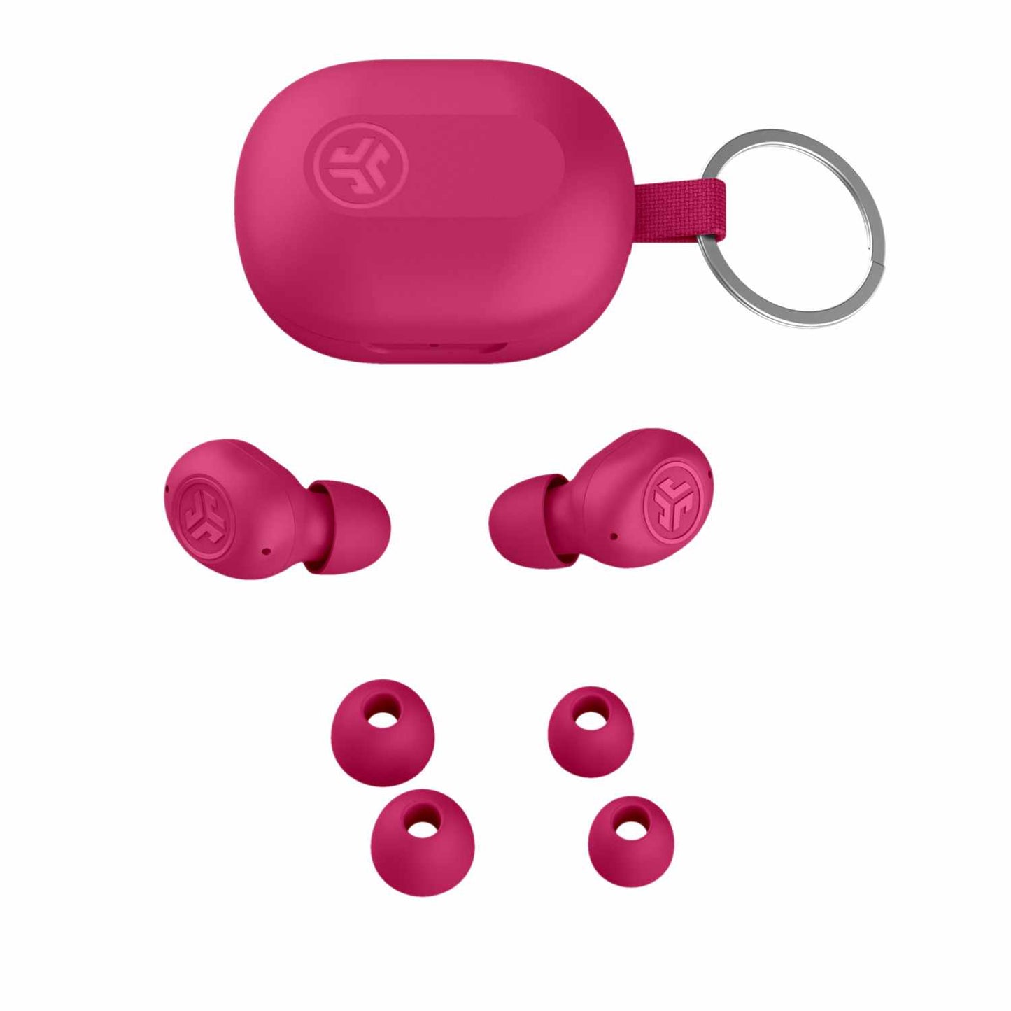 JLab JBuds Mini True Wireless Earbuds Pink