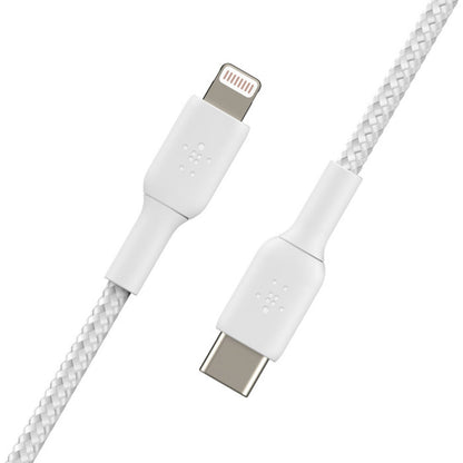 Belkin Boost USB-C to Lightning 1M Cable White