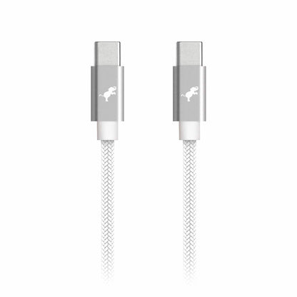 Nimble PowerKnit 1 meter USB-C to USB-C White