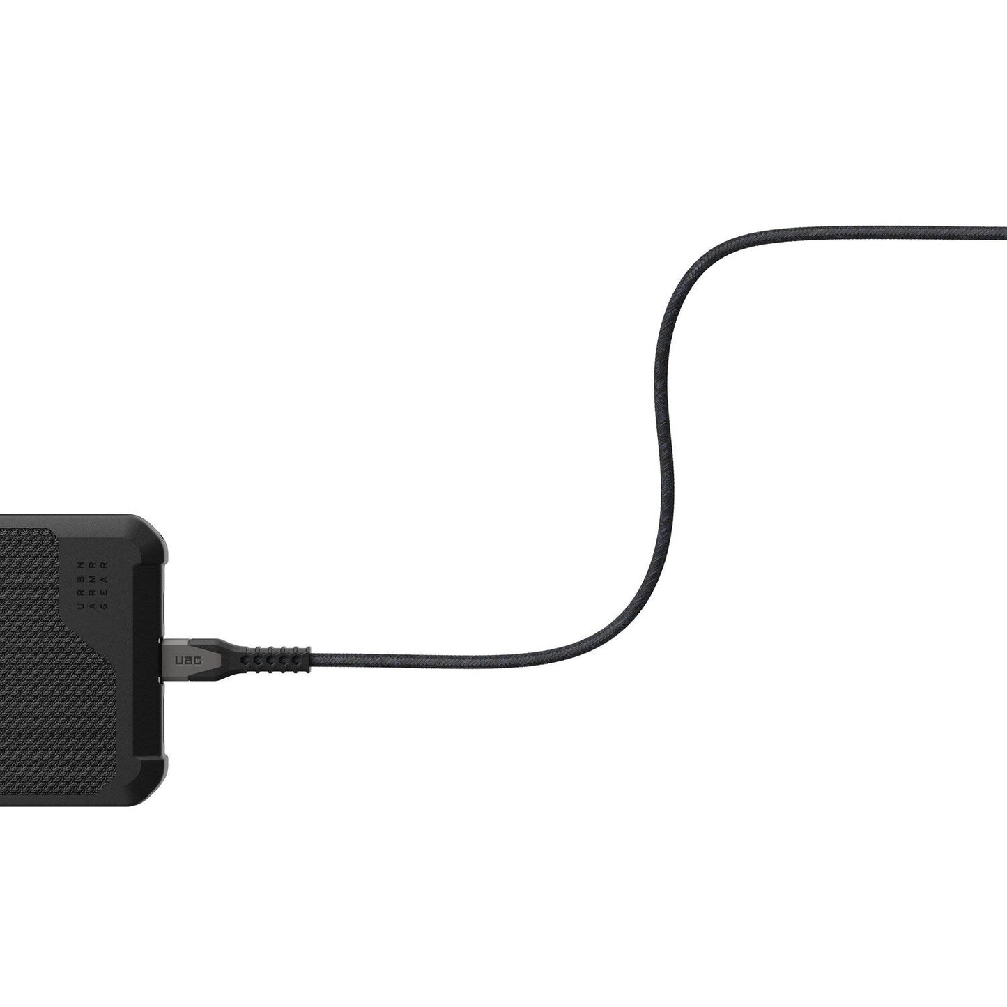 Câble de charge/synchronisation USB-C vers USB-C UAG Rugged Kevlar Core 1,5 m Noir/Gris