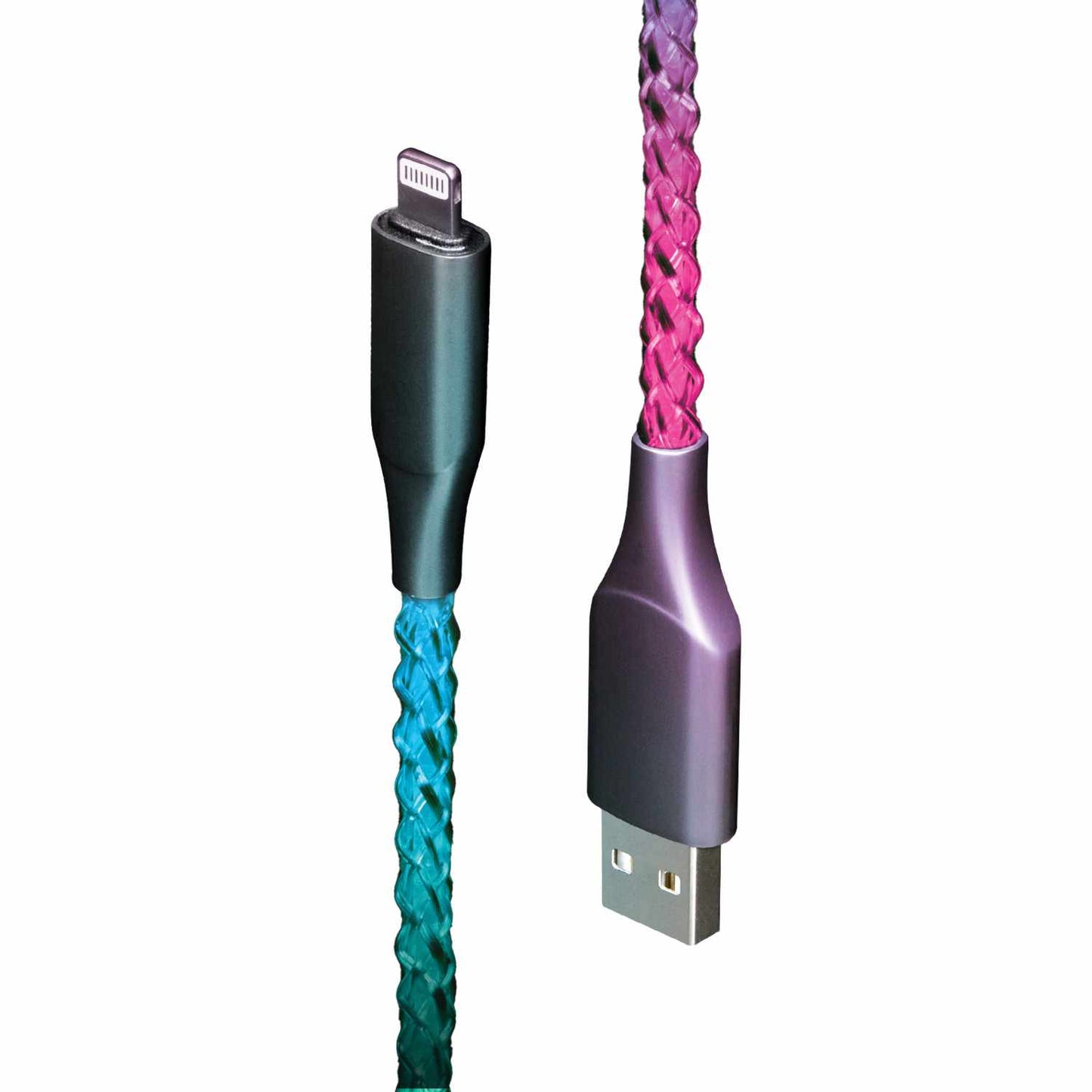 Helix/Retrak Lucid Charge LED Lightning Cable Multi-Color