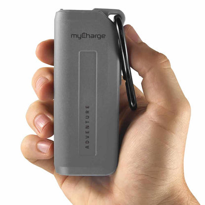 myCharge Adventure H2O 3350 mAh Powerbank Grey