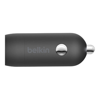 Belkin BoostCharge Car Charger USB-C Power Delivery 20W Black