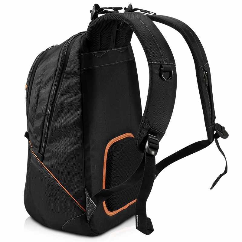 Sac à dos compact pour ordinateur portable Everki Glide jusqu'à 17,3 pouces Noir