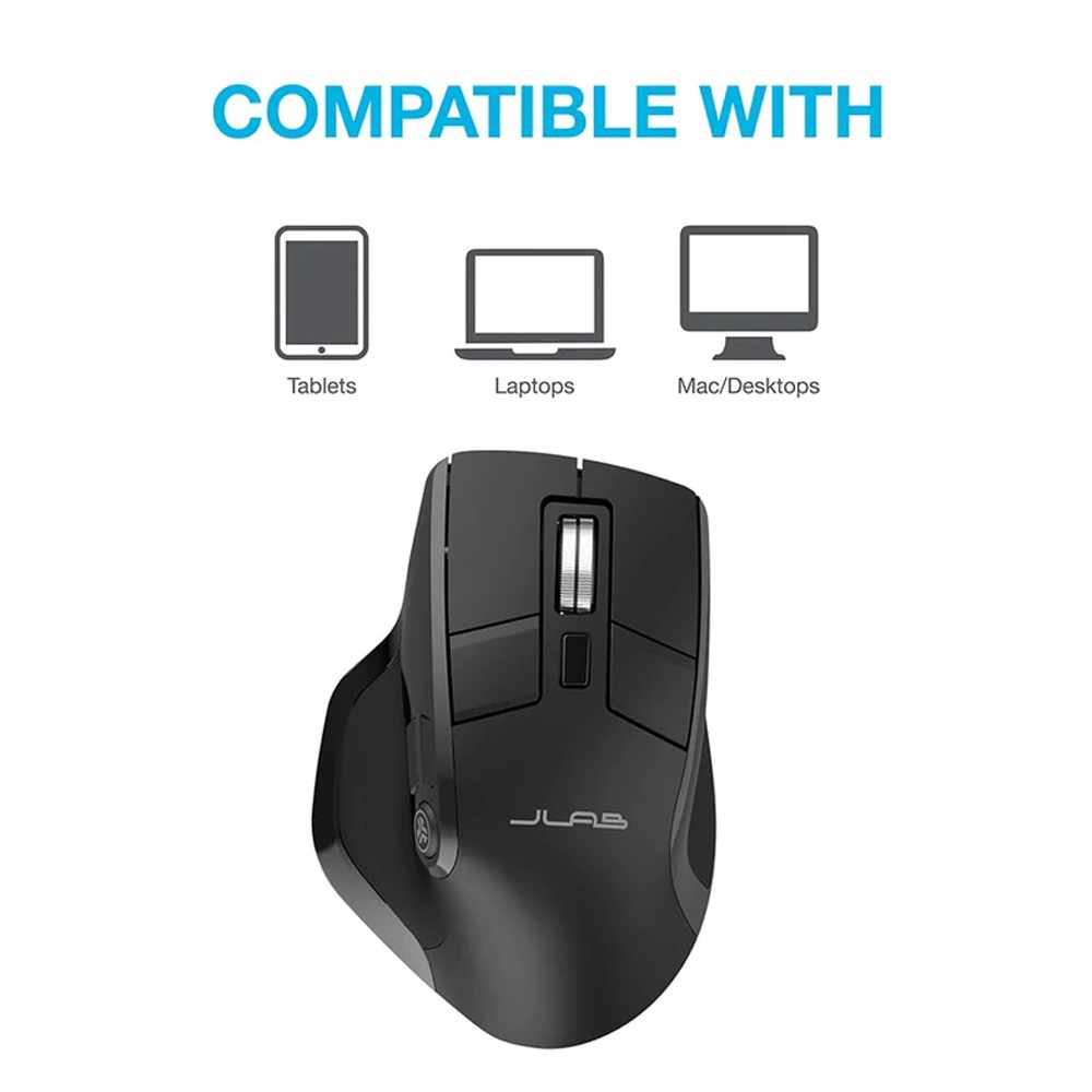 JLab Epic Mouse Wireless Black