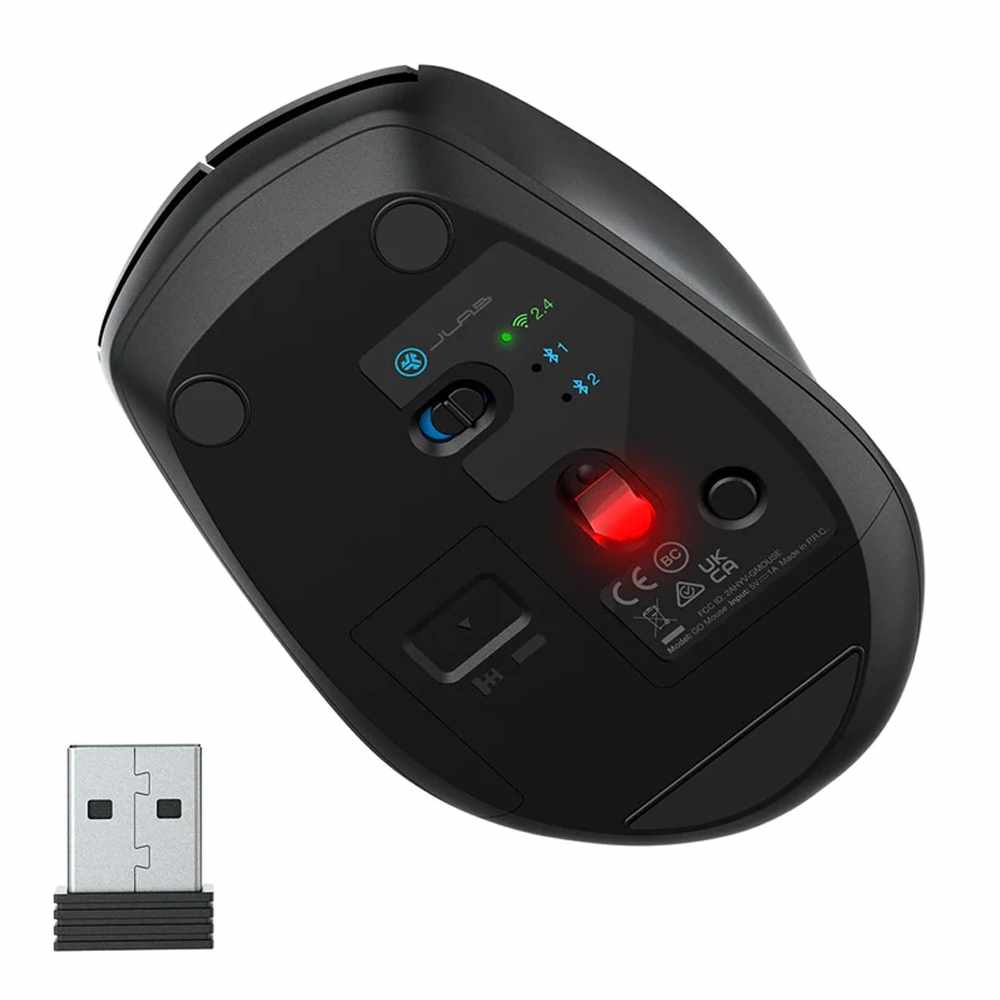 JLab Go Mouse Wireless Black