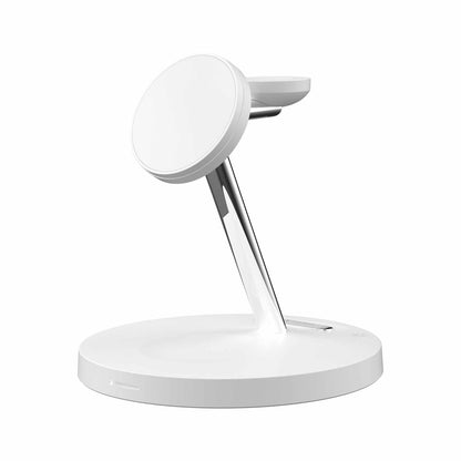 SwitchEasy MagEasy PowerStation 4-in-1 Magnetic Wireless Charging Stand White