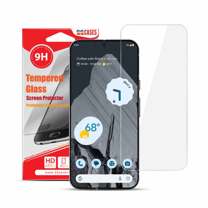 22 cases Tempered Glass Screen Protector for Google Pixel 9