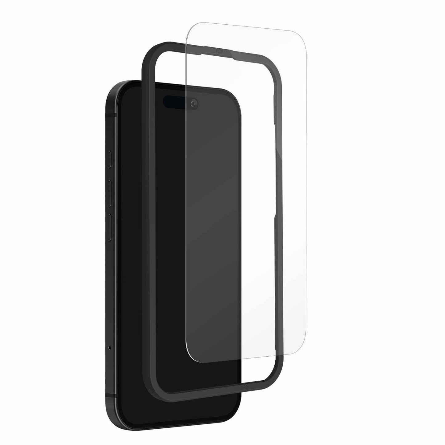 Protecteur d'écran en verre trempé Blu Element avec kit d'installation pour iPhone 16 Plus/15 Plus