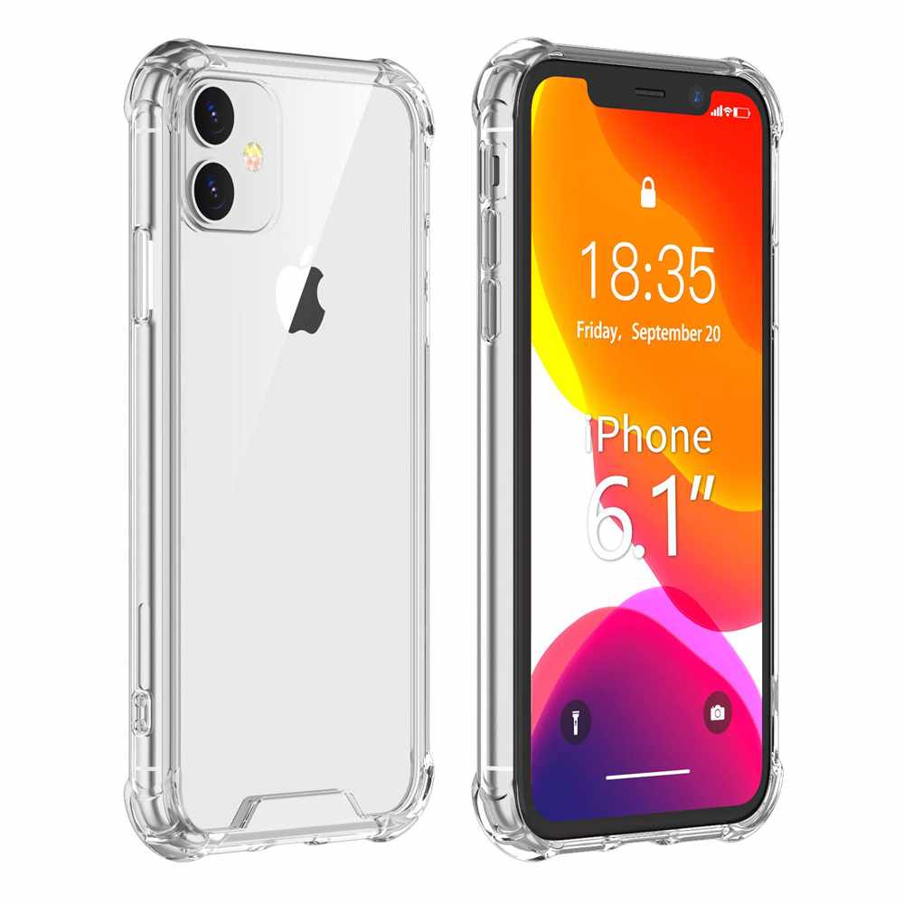 Coque transparente robuste Blu Element DropZone pour iPhone 11/XR