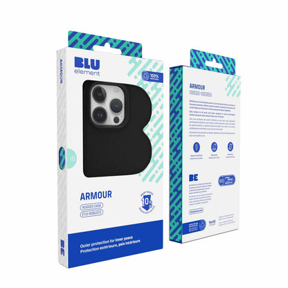 Blu Element Armour Rugged Case Black for iPhone 16e/15/14/13