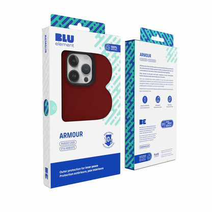 Blu Element Armour Rugged Case Red iPhone 15 Pro