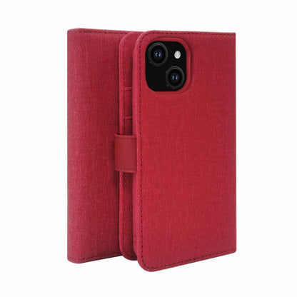 Blu Element Folio 2 in 1 Case Dark Red for iPhone 15/14/13