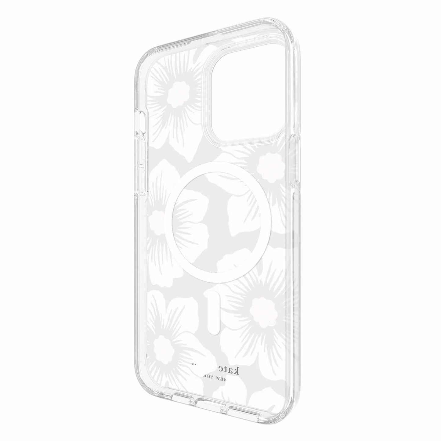 Coque de protection MagSafe de Kate Spade à motif floral Hollyhock pour iPhone 15 Pro Max