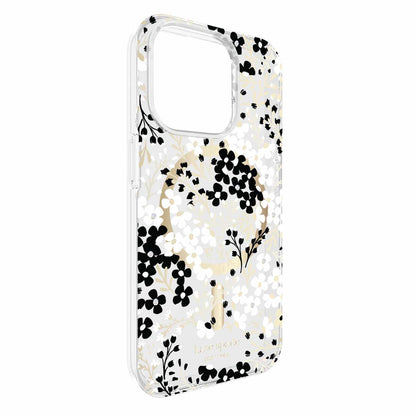 Coque de protection MagSafe de Kate Spade pour iPhone 15 Pro à motifs floraux multicolores