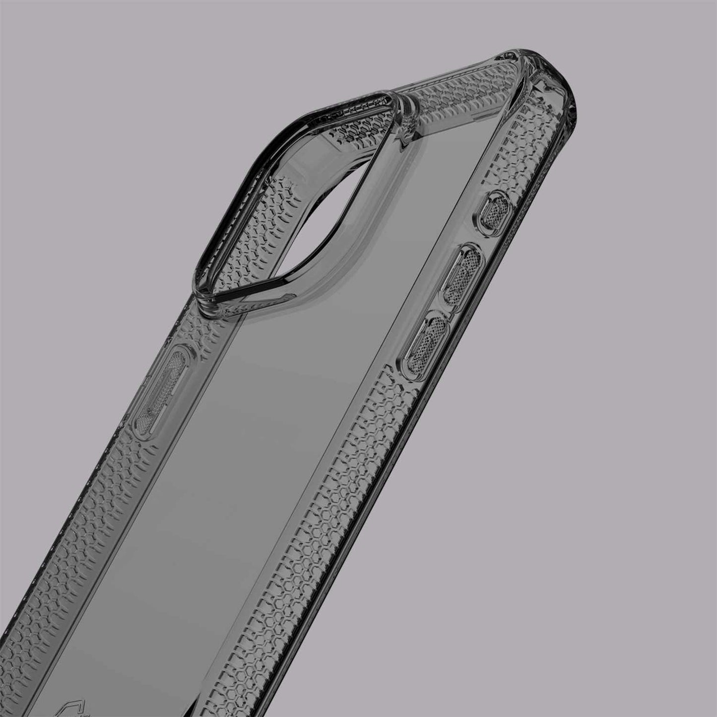 ITSKINS Spectrum_R Clear Case Smoke for iPhone 15 Pro Max