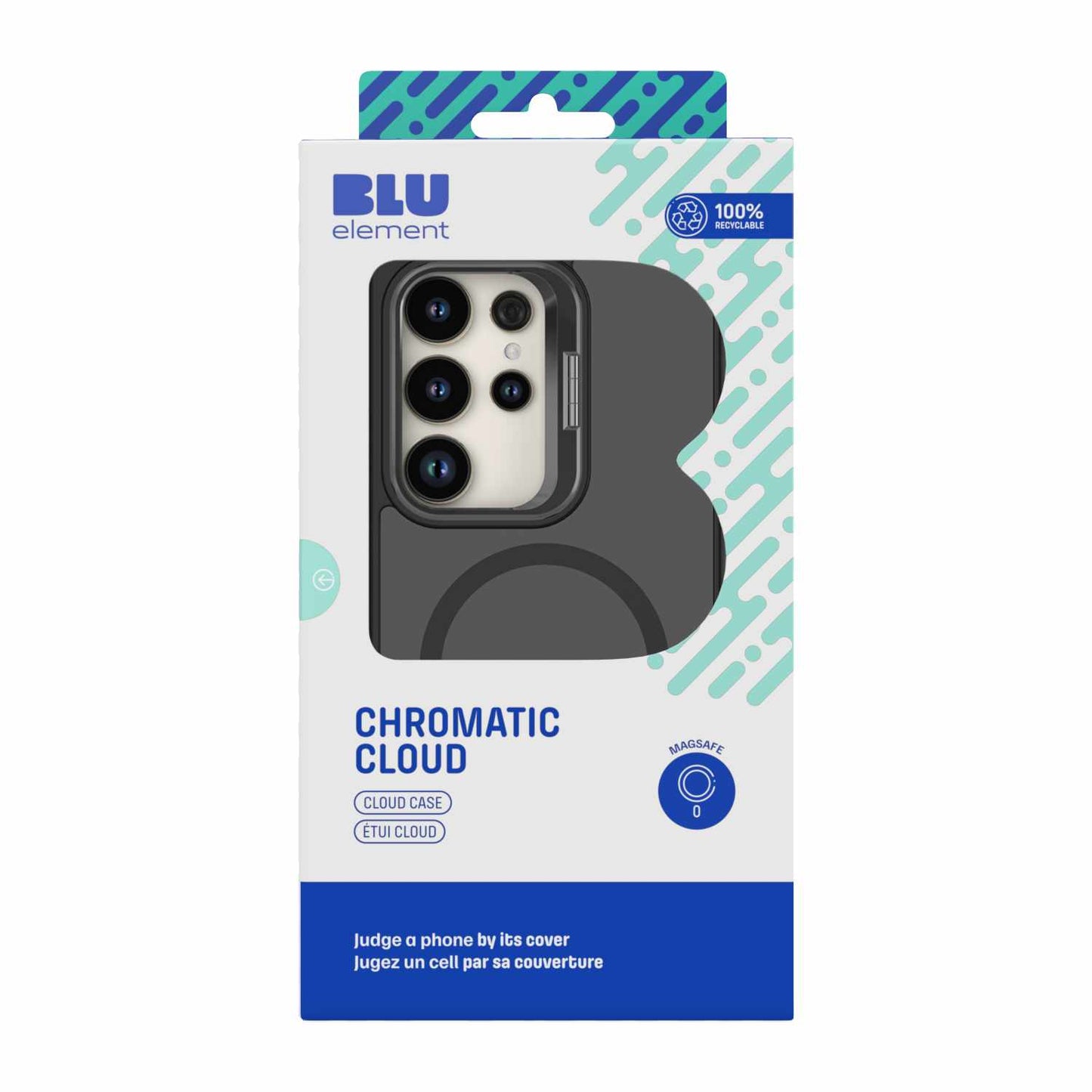 Blu Element Chromatic Kick MagSafe Case Black for iPhone 15/14/13