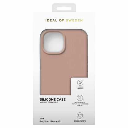 Ideal of Sweden Silicone Case MagSafe Blush Pink for iPhone 15/14/13