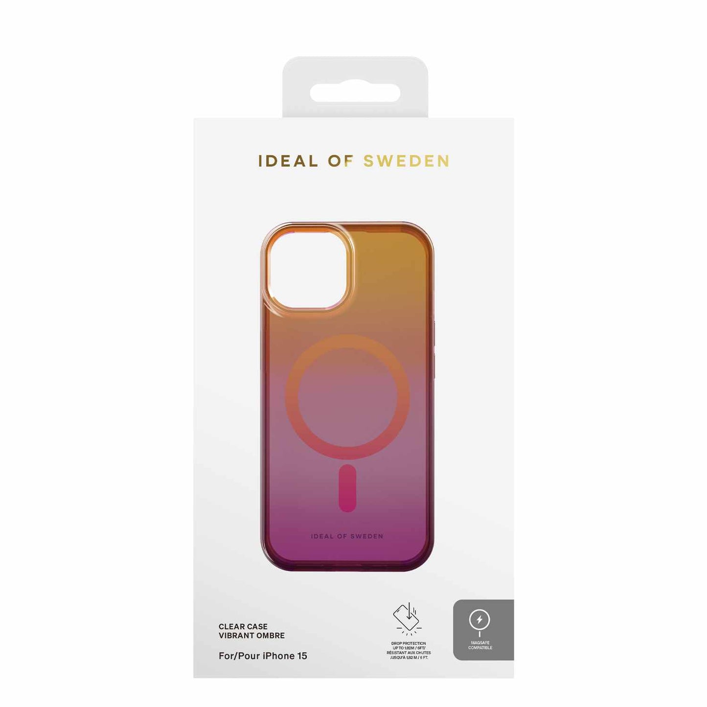 Ideal of Sweden Clear Case MagSafe Vibrant Ombre for iPhone 15/14/13