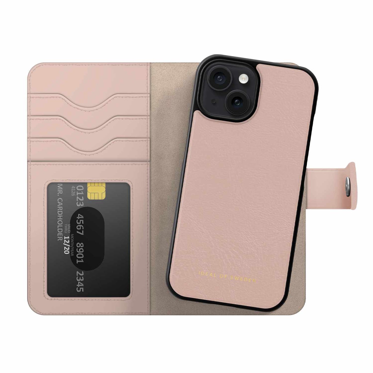 Ideal of Sweden Magnet Wallet+ Pink for iPhone 15