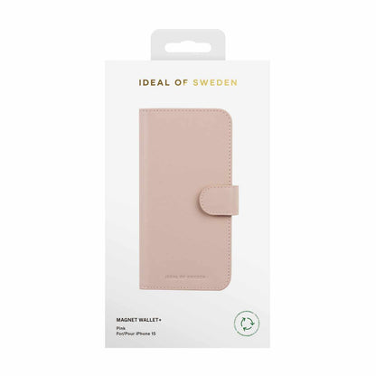 Ideal of Sweden Magnet Wallet+ Pink for iPhone 15