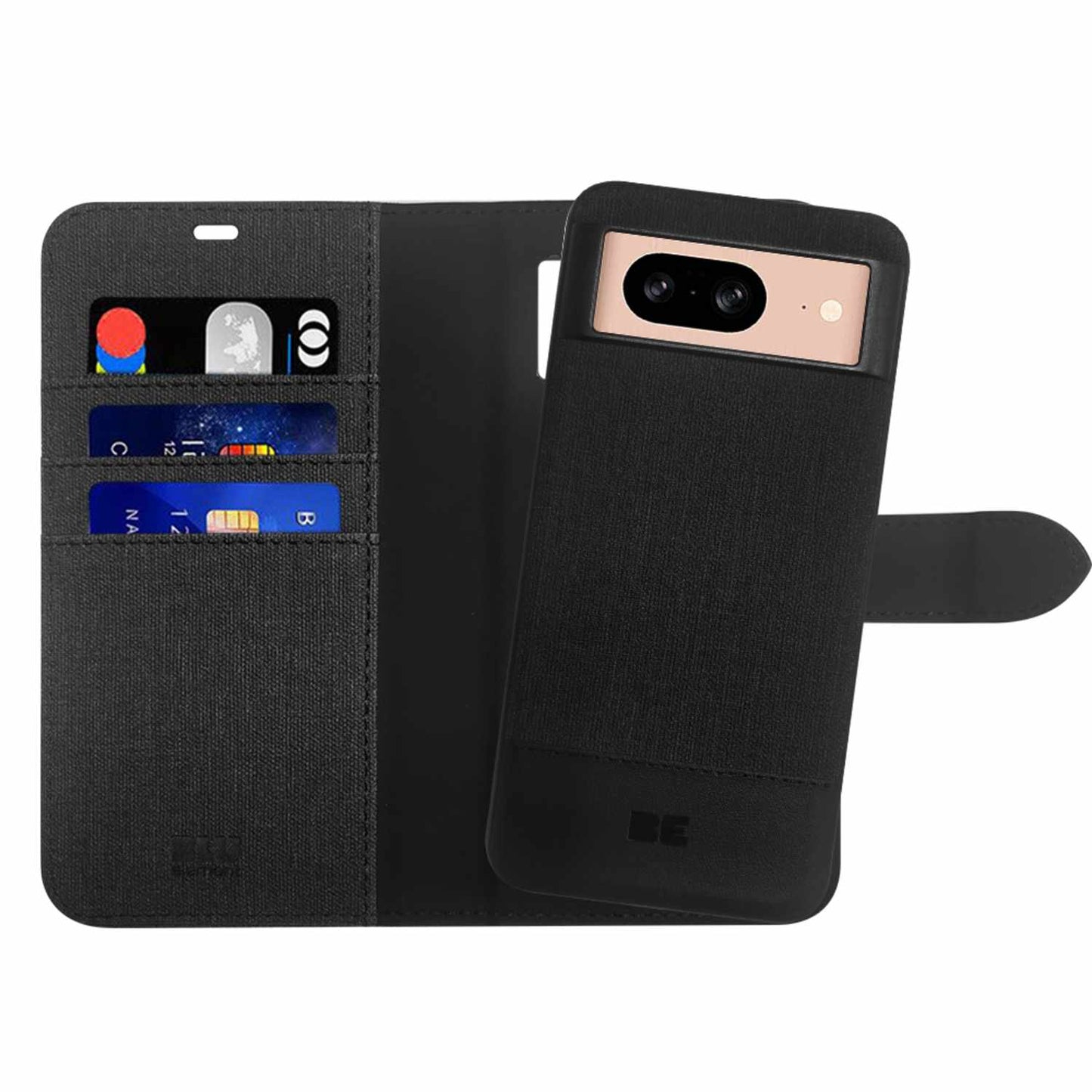 Blu Element Folio 2 in 1 Case  Black for Google Pixel 8