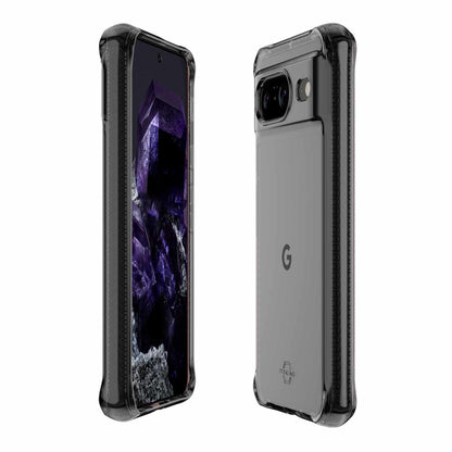 ITSKINS Hybrid_R Clear Clear Case Black/Transparent for Google Pixel 8