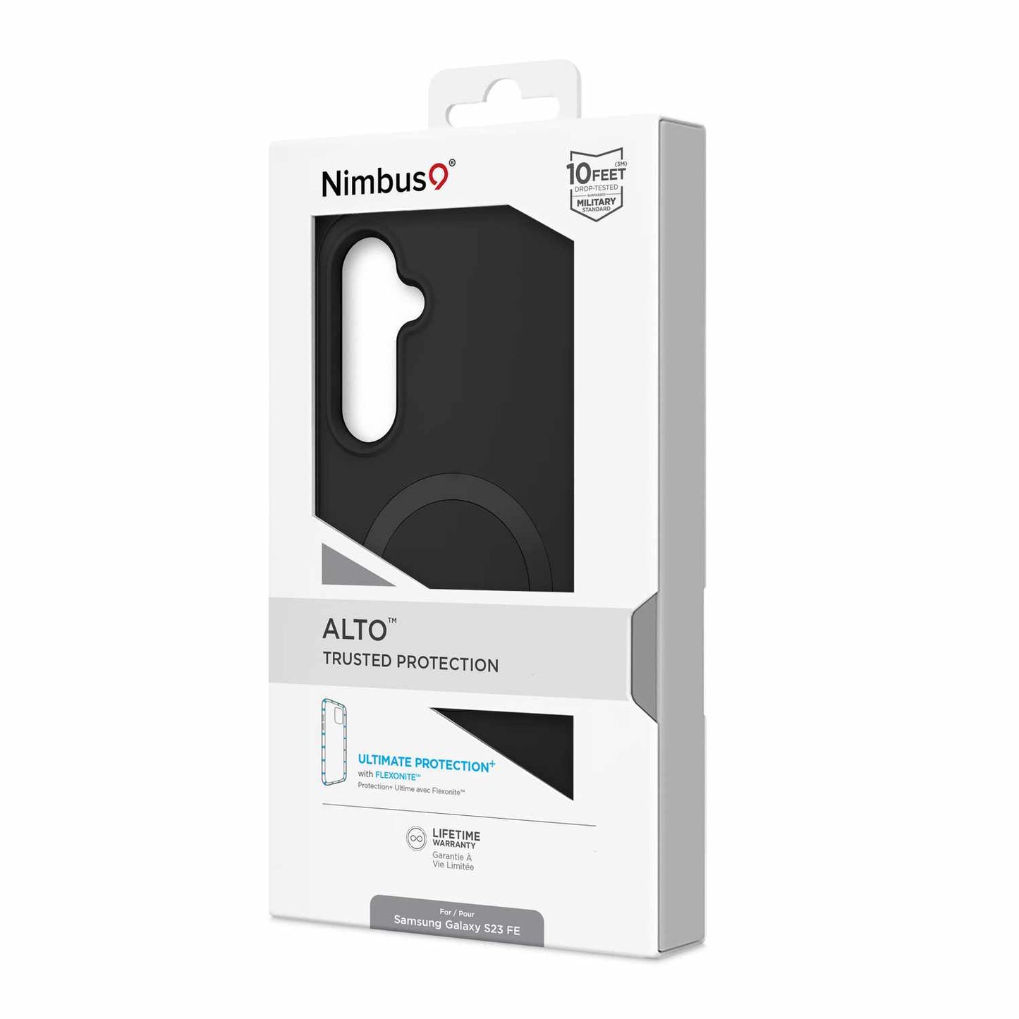 Nimbus9 Alto 2 Case Black for Samsung Galaxy S23 FE