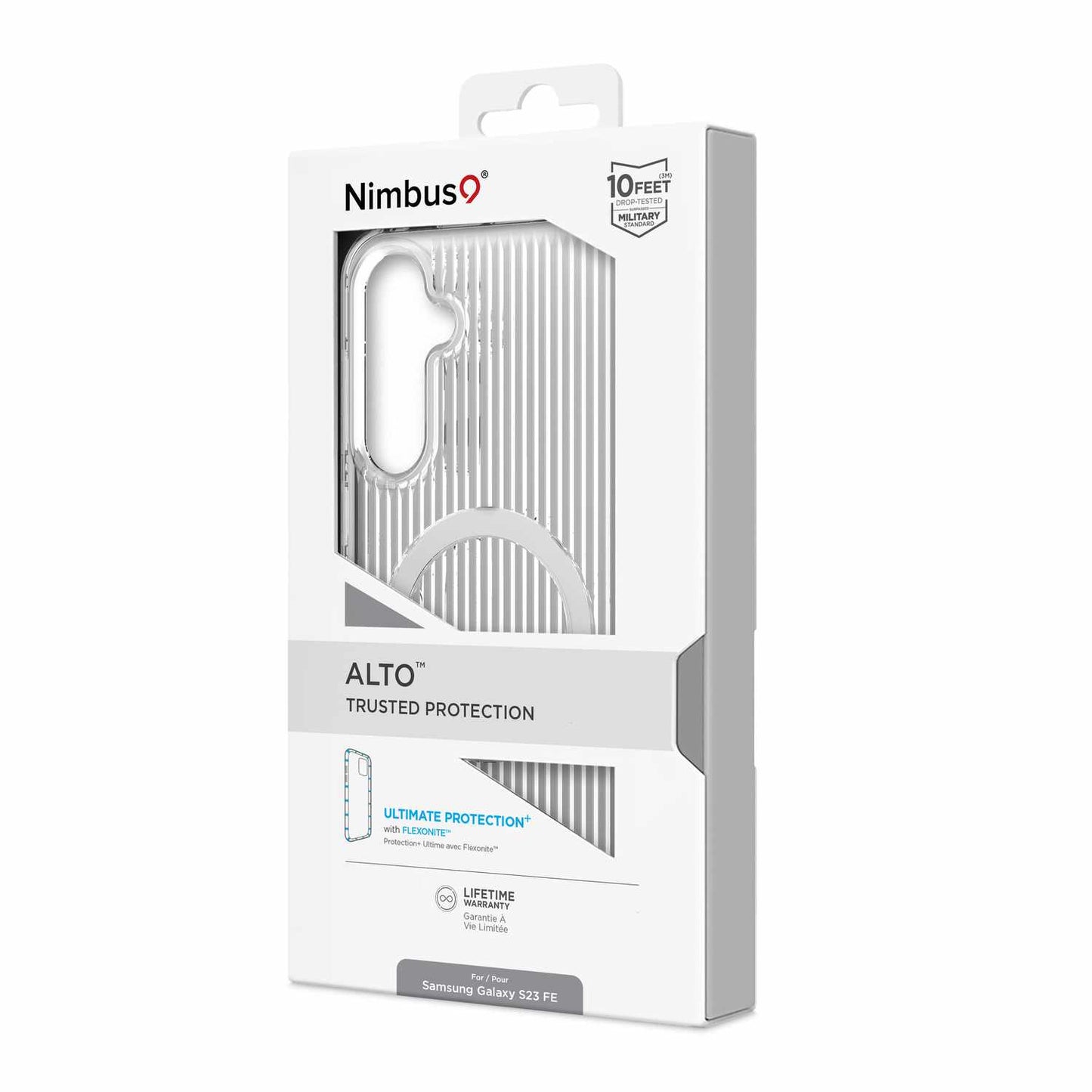 Nimbus9 Alto 2 Case Clear for Samsung Galaxy S23 FE