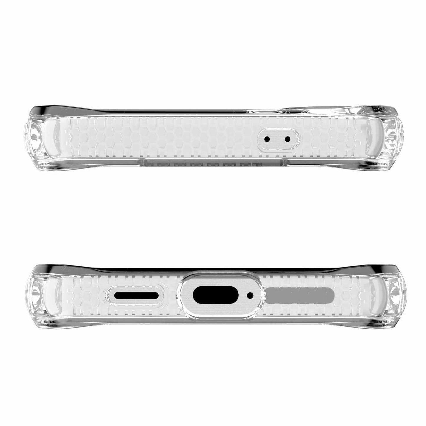 ITSKINS Hybrid_R Clear Case Compatible w/MagSafe for Samsung Galaxy S24