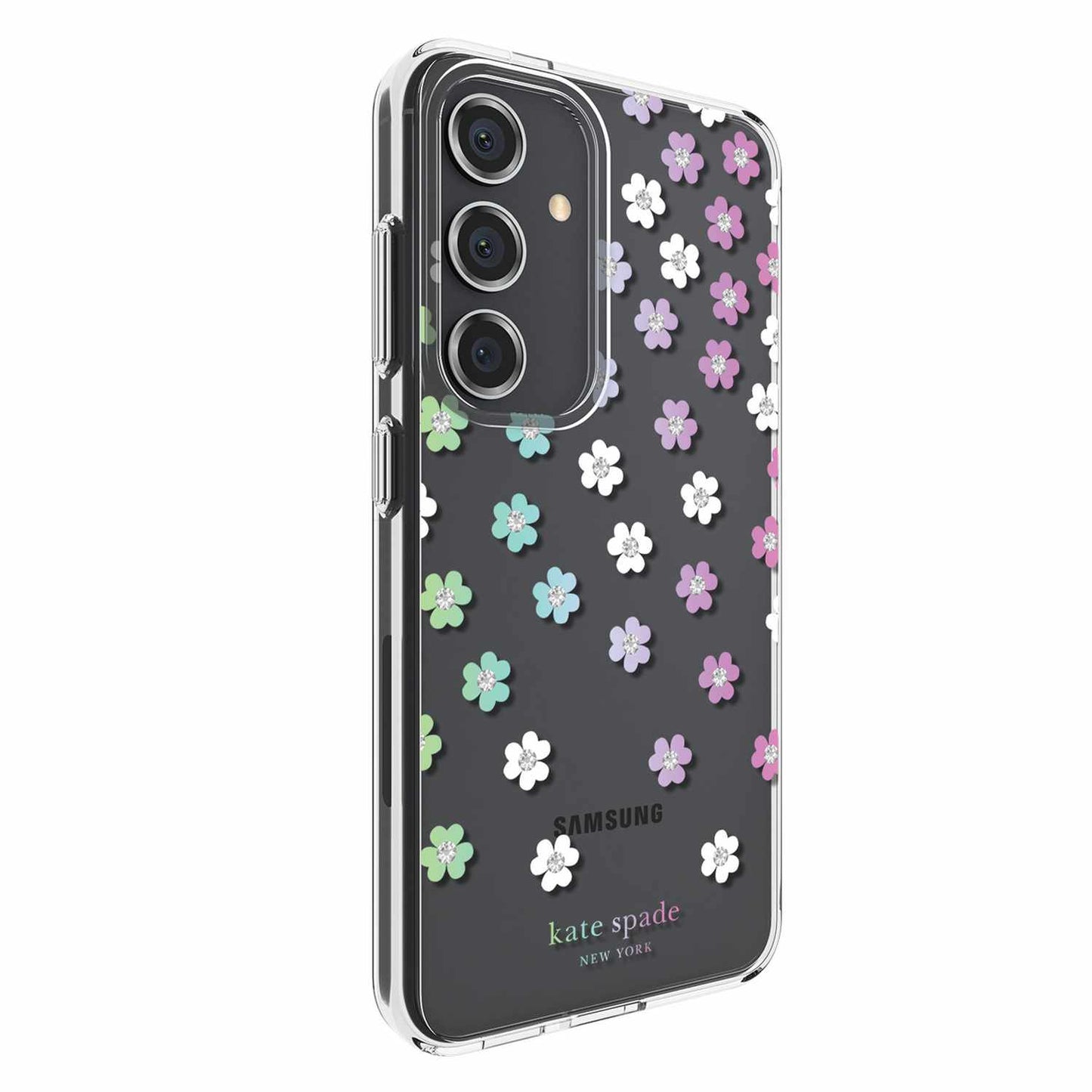 Kate Spade Protective Hardshell Case Scattered Flowers for Samsung Galaxy S24