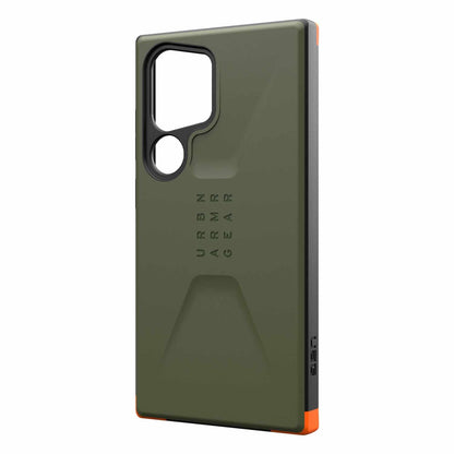 Coque robuste UAG Civilian Olive Drab pour Samsung Galaxy S24 Ultra