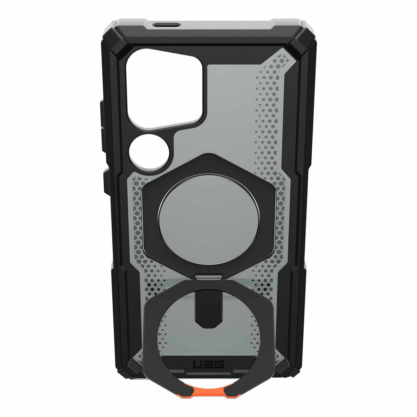 UAG Plasma XTE Rugged Kickstand Case Black/Orange for Samsung Galaxy S24 Ultra