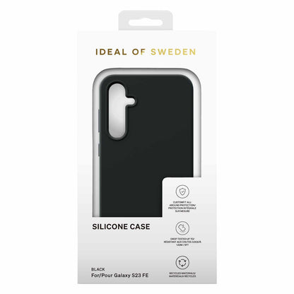 Coque en silicone noire Ideal of Sweden pour Samsung Galaxy S23 FE