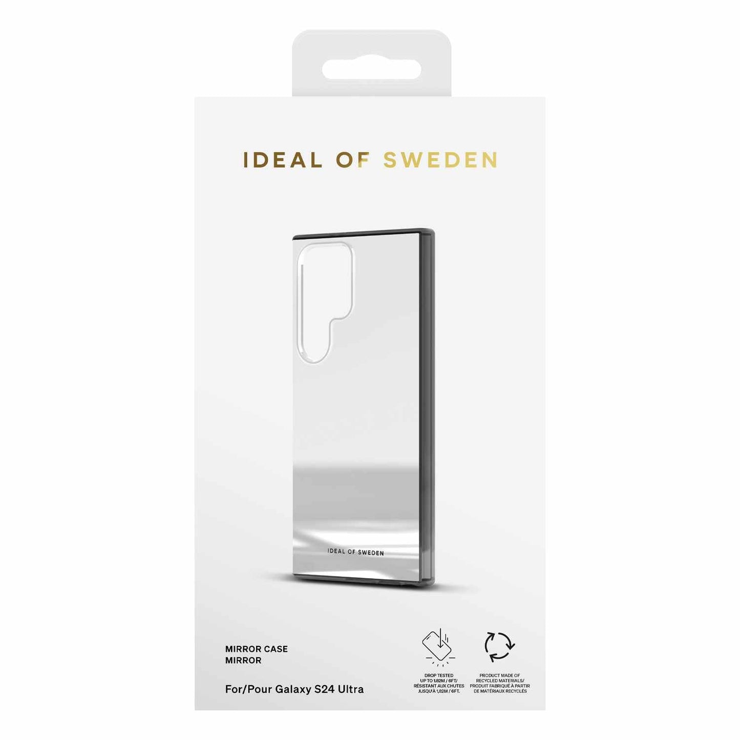 Étui miroir transparent Ideal of Sweden pour Samsung Galaxy S24 Ultra