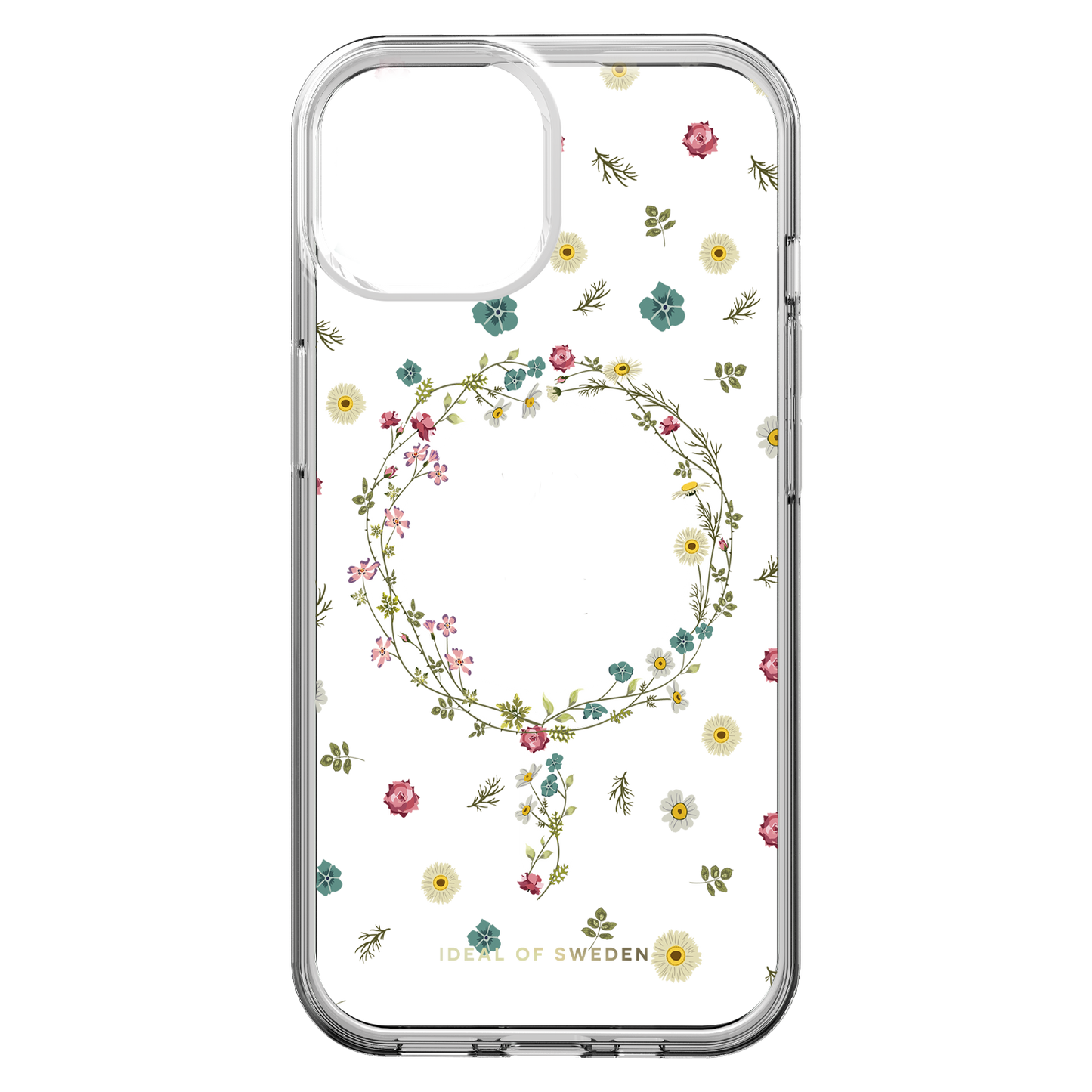 Ideal of Sweden Clear Mid MagSafe Case Petite Floral for iPhone 15/14/13