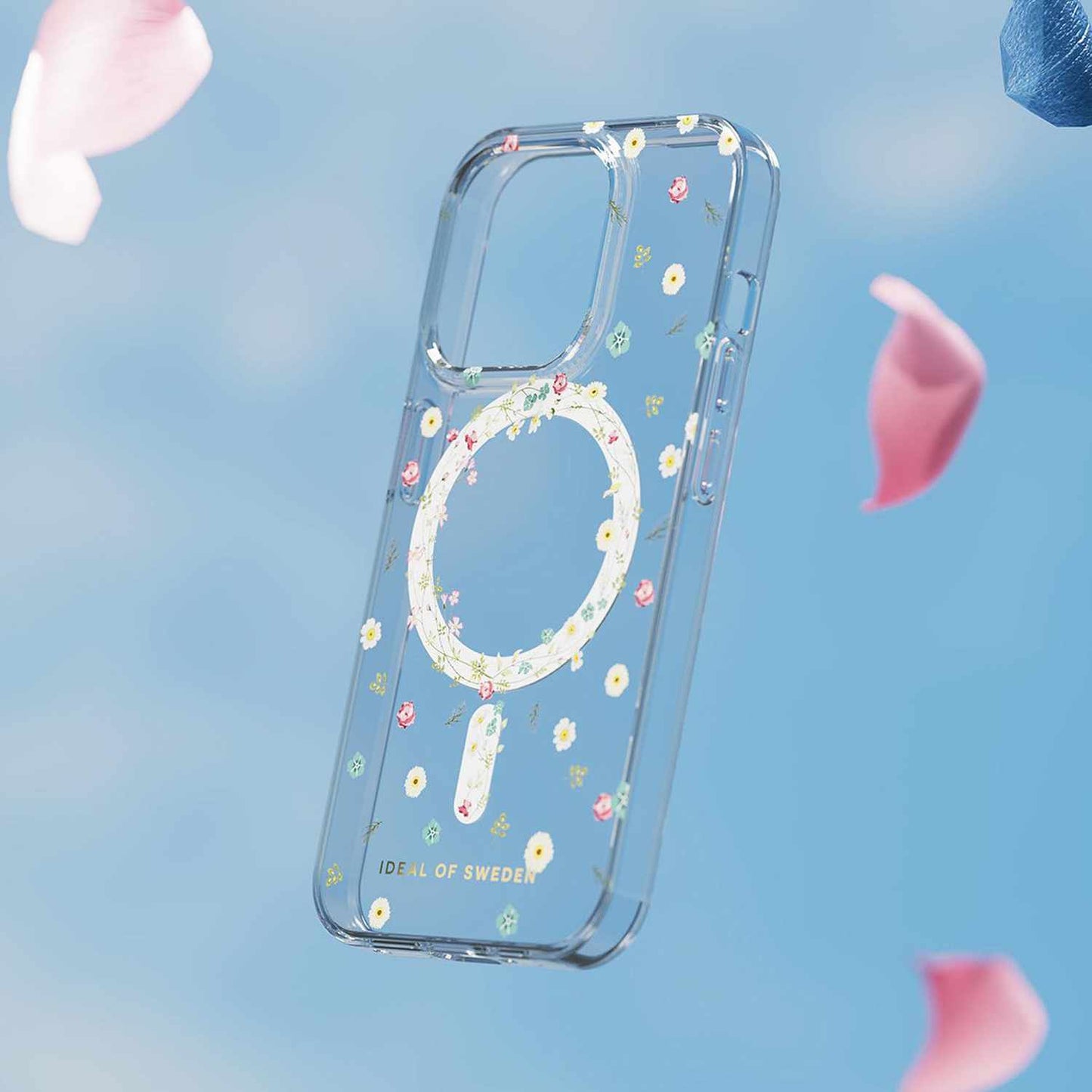 Ideal of Sweden Clear Mid MagSafe Case Petite Floral for iPhone 15/14/13