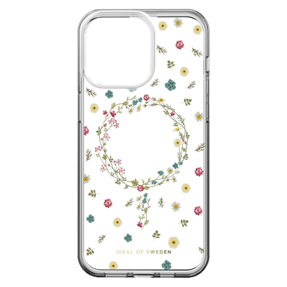 Ideal of Sweden Clear Mid MagSafe Case Petite Floral for iPhone 15 Pro Max