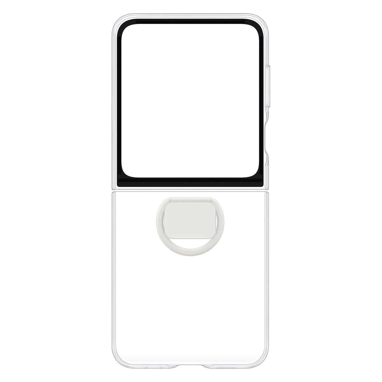 Samsung Clear Case with Ring Transparent for Samsung Galaxy Z Flip6