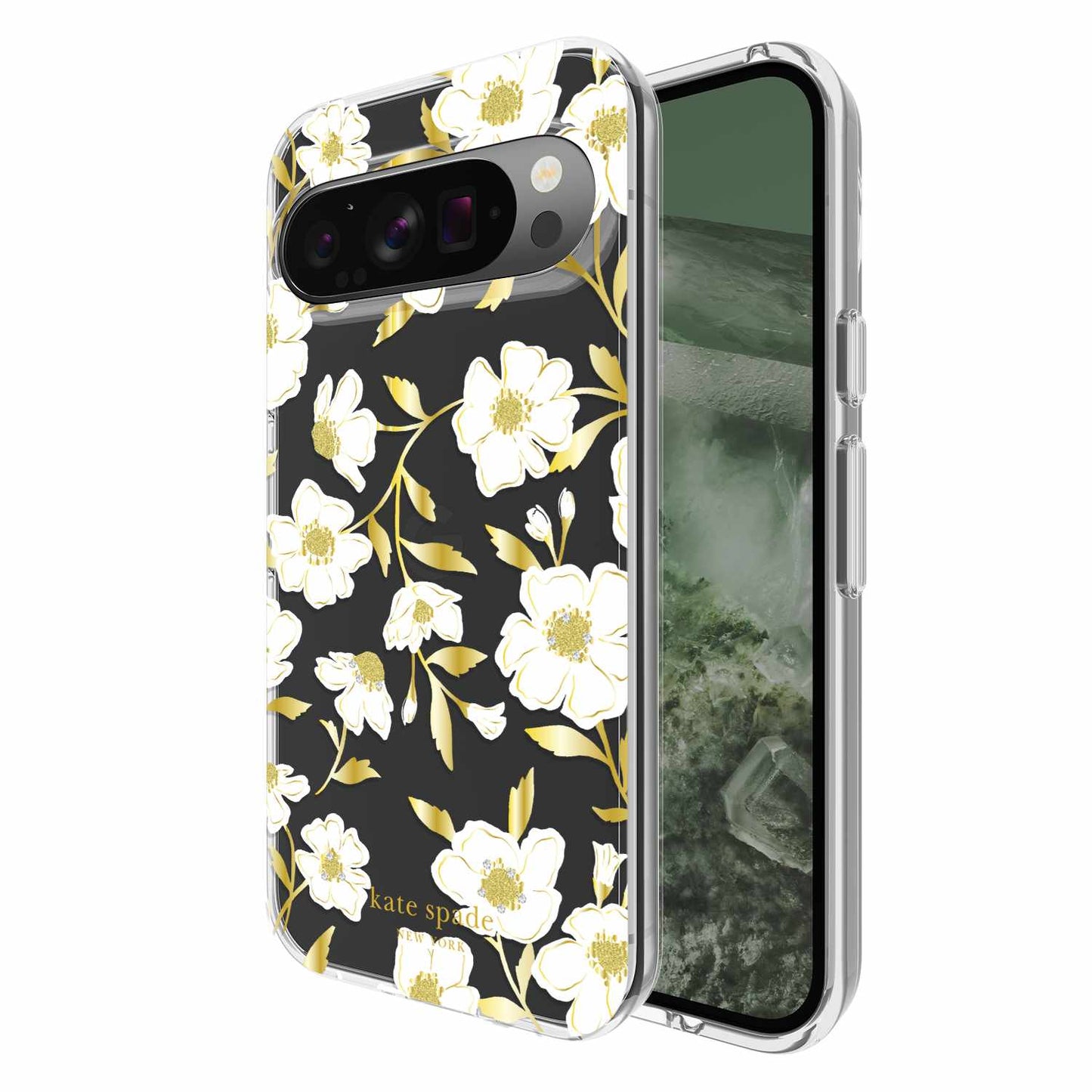 Kate Spade Protective Hardshell Case Sunshine Floral for Google Pixel 9/9 Pro